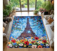 Latch Hook Kits for Adults, Rug Making Kit for Adults Beginners 61x87 cm Latch Hook Cushion Kits, Carpet Embroidery Needlework Crocheting, Tapestry Kits for Home Decoration, Latch Hook Rug Kit