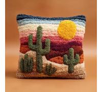 Latch Hook Kits For Adultscactus Desert And Sunset Diy Rug Hooking Pi
