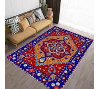 Latch Hook Kits Rug Making Crafts with Colorful Pattern Printed, Large Latch Hook Rug Kit Tapestry Rug Making Kits DIY Crafts Unfinished Handmade Crochet Yarn for Adults Beginner 38 x 52 cm