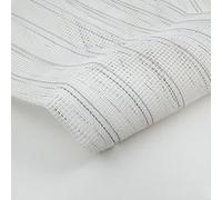 Latch Hook Rug Canvas, Mesh Tapestry for DIY Home Art Decor, Cuttable White Cloth for Covers, Blankets, 50x100cm