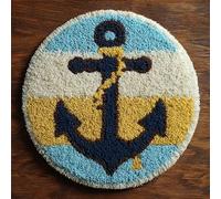 Latch Hook Rug Kit,Anchor 50X 50Cm