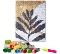 Latch Hook Rug Kit | Tapestry Rug Making Kits for Adults Kids Beginners | Latch Hook Cushion Kit | Embroidery Kit | Latch Hook Kits for Adults | DIY Crafts for Home and Party Decoration 38 x 52 cm