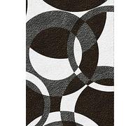 Latch Hook Rug Kits for Adults, Crochet Sewing Kit Classic Latch Hook 3D Craft Kit for Home Decor Festival Gift 23.6''x15.8'' (Endless Circle)