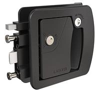 LATCH.IT RV Door Lock Replacement | Class C Camper Door Latch Fits 3.50" x 4.50" Lock Holes | 100% Metal RV Door Latch Replacement | RV Latch | Camper Door Locks with 2 High-Security Keys Included