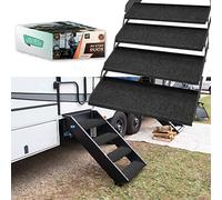 LATCH.IT RV Step Covers 4 Pack | 23" Wide Camper Step Carpet Covers | Camper Step Covers | RV Step Carpet Best Fits 8-11" Deep RV Stairs | Keep Your RV Cleaner with Our RV Stair Covers!
