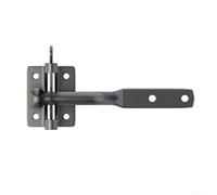Latch Lock for Fencing, Carbon Steel Design to Keep Your Property Safe (Black-S)