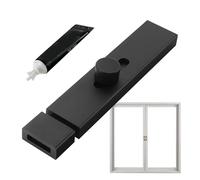 Latch Locks for Inside Door, Aluminum Alloy Slide Door Lock Interior Latch, Sturdy Lock Slide for Home Hotel