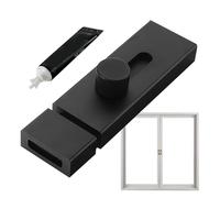 Latch Locks for Inside Door,Aluminum Alloy Slide Door Lock Interior Latch - Versatile Sliding Lock for Doors Drawers Gates Furniture