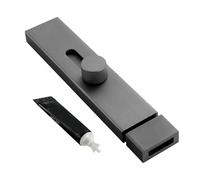 Latch Locks for Inside Door - Aluminum Alloy Slide Door Lock Interior Latch,Versatile Sliding Lock for Doors Drawers Gates Furniture