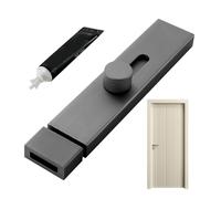 Latch Locks for Inside Door - Multipurpose Adhesive Door Latch Interior | Versatile Lock Slide Lock for Doors Drawers Gates Furniture