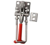 Latch U Bolt Self-Lock Clamp Stainless Steel 200kg | Features 3mm thick stainless steel construction with a 200kg load capacity and adjustable 6-30mm locking distance.