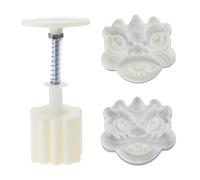 Latches Shape Moon Cake Mold MidAutumn Festival Makers Cookie Stamps Hand Pressure Baking Tool