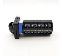 Latching 32 Terminals 3 Position 8 Sections AC 660V 10A Power switch Cam Combination Changeover Switch