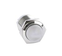 Latching Switch Black Housing High Head Reset Switch 16mm Brass Metal Push Button switch IDGTTLDF
