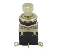 Latching type maintained SPDT Guitar Effects Stompbox Foot Pedal Switch True Bypass guitar switch*2PCS