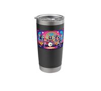 Late 60's Mouse Rock Band Stainless Steel Insulated Tumbler