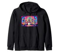 Late 60's Mouse Rock Band Zip Hoodie