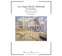 Late August Beach, Aldeburgh Cross Stitch Pattern - Eric Ravilious - Regular Size Edition: Regular and Large Print Cross Stitch Pattern