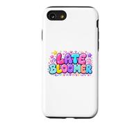 Late Bloomer Funny Girly Pastel Cheeky Quote Design Case for iPhone SE (2020) / 7/8