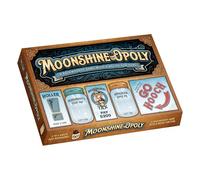 Late for the Sky Moonshine-OPOLY | Fun 2-6 player drinking theme game with fast 1-hour play option, shine shops, and funny moonshiner parody humor