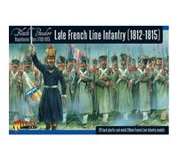 Warlord Games Late French Line Infantry - 28mm Scale Plastic Miniatures for Black Powder Highly Detailed Napoleonic Era for Table-top Wargaming