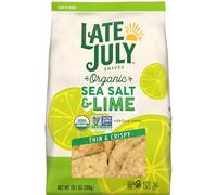 Late July Restaurant Style Tortilla Chips Sea Salt & Lime 10oz (1 Pack)