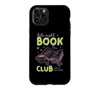 Late Night Book Club Bookish Reading Novel Library Cafe Art Case for iPhone 11 Pro