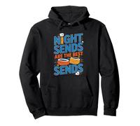 Late Night Bouldering Gym Humor Indoor Climbing Pullover Hoodie