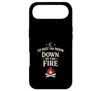 Late Night Camping Campfire Night Humor Camping Nights Fire Case for iPhone Air