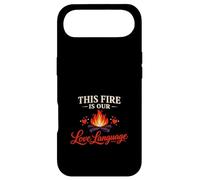 Late Night Camping Campfire Night Humor Camping Nights Fire Case for iPhone Air