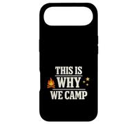 Late Night Camping Campfire Night Humor Camping Nights Fire Case for iPhone Air