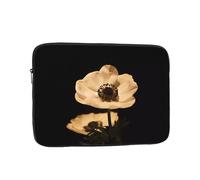 Late night flowers Patterned 17 inch computer bag, portable computer storage bag, suitable for business trips and commuting