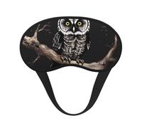 Late Night Owl Blackout Sleep Mask for Comfort Soft Indoor Outdoor Camping Travel Shift Change