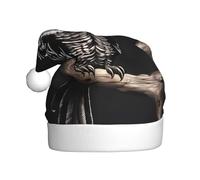 Late Night Owl Christmas Hat For Adult.Festive Christmas Beanie With Pom Pom, Unisex Holiday Cap For Xmas Parties.