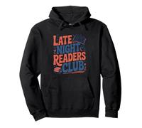 Late Night Readers Club Pullover Hoodie