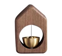 Late Property Bell - Türklingel | Magnetic Bell Wood | Belizing Magnetic Doorbell | Simple Doorbell Installation Handicraft In | Cream Door D