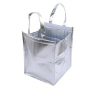 LATEAU Food Delivery Bag 1/2pcs Waterproof Large Capacity Insulated Cooler Bag Insulation Folding Picnic Portable Ice Pack Foods Delivery Bags