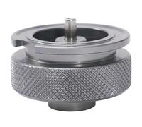 Latebebebe Gas Refill Adapter Outdoor Camping Gas Adapter Aluminium Alloy Stove Burner Connector for Butane Canister for Screwing CartridgeGas Refill
