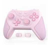 LATEC Controller for Switch, Wireless Controller for OLED/Lite with Hall Joystick, Programmable Buttons, 6-Axis Gyro, Double Shock and Turbo Function