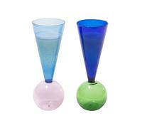 L'Atelier du Vin Bubbles celebration Le Duo champagne glasses 3 pieces