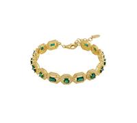 Latelita Whistledown Emerald Gemstone Bracelet Gold