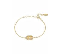 LATELITA Whistledown Gemstone Bracelet Citrine Gold