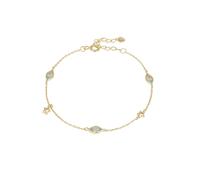 Latelita Women's Charm Evil Eye & Star Bracelet Gold in Blue Latelita Blue One Size