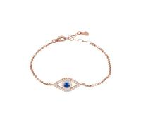 Latelita Women's Evil Eye Elliptical Bracelet Blue Rosegold in White Latelita White One Size
