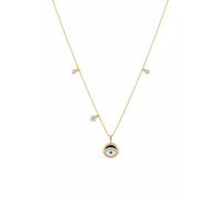 Latelita Women's Evil Eye Enamel Necklace Gold Latelita Gold One Size