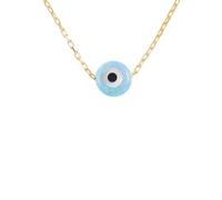 Evil Eye Mini Opalite Pendant Necklace Gold Latelita Blue One Size
