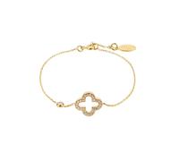 Latelita Women's Open Clover Bracelet in Gold Latelita Gold One Size