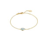 Latelita Women's Pisa Mini Teardrop Bracelet Gold Blue Topaz Latelita Blue One Size