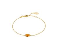 Latelita Women's Pisa Mini Teardrop Bracelet Gold Citrine in Yellow Latelita Yellow One Size