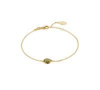 Latelita Women's Pisa Mini Teardrop Bracelet Gold Peridot in Green Latelita Green One Size